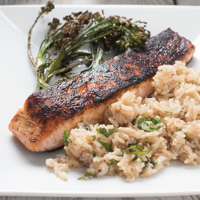 spicy pan seared chili lime salmon recipe