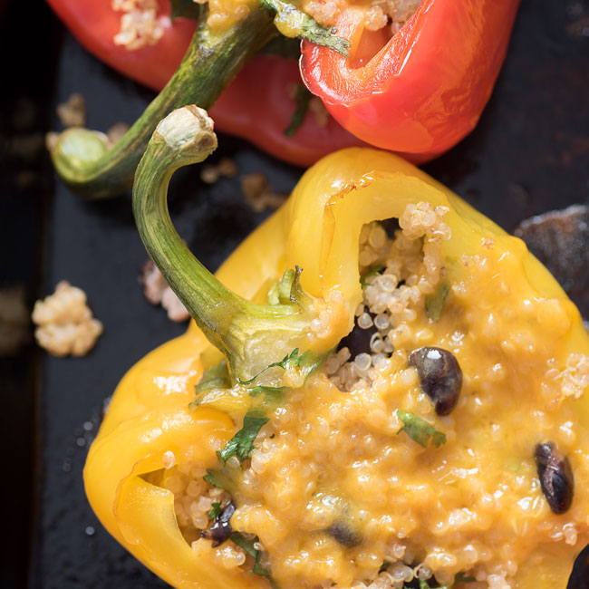 quinoa stuffed peppers